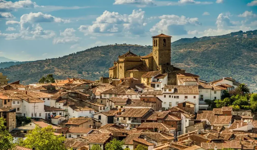 Fotografía pueblo de Extremadura